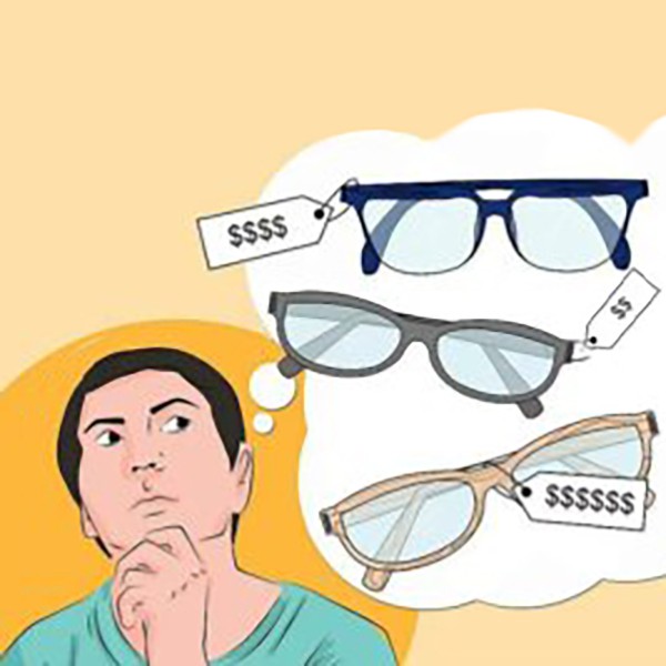عوامل تاثیر گذار بر قیمت عینک طبی