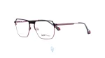 فریم عینک طبی Gioferrari مردانه با شکل مستطیل به رنگ زرشکی و کد G-62066