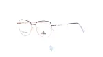 فریم عینک طبی Eagle زنانه با شکل چند ضلعی به رنگ مشکی و کد EG-RY22645B