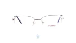 فریم عینک طبی Caromay زنانه با شکل مستطیل به رنگ طلایی و کد C-LC125