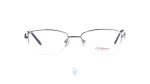 فریم عینک طبی Caromay زنانه با شکل مستطیل به رنگ نقره ای و کد C-LC125