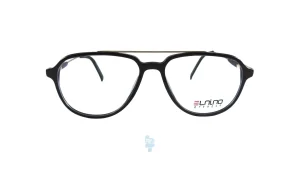 فریم عینک طبی Elnino مردانه با شکل تخم مرغی به رنگ بنفش و کد E-1237G25