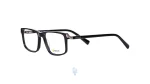 فریم عینک طبی STILO مردانه با شکل مستطیل به رنگ مشکی و کد ST-025