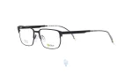 فریم عینک طبی STILO مردانه با شکل مستطیل به رنگ مشکی و کد ST-011