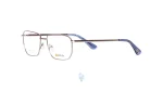 فریم عینک طبی STILO مردانه با شکل مستطیل به رنگ نقره ای و کد ST-003
