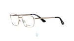 فریم عینک طبی STILO مردانه با شکل مستطیل به رنگ طلایی و کد ST-003