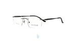 فریم عینک طبی Sun fire مردانه با شکل مستطیل به رنگ نوک مدادی و کد SF-9525