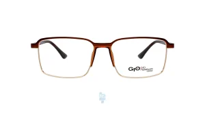 فریم عینک طبی Gioferrari مردانه با شکل مستطیل به رنگ قهوه ای و کد G-CH5013