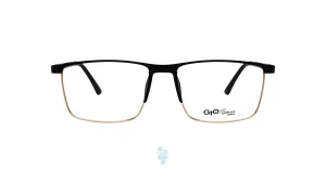 فریم عینک طبی Gioferrari مردانه با شکل مستطیل به رنگ مشکی و کد G-CH5017