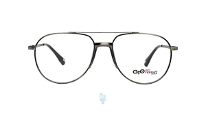 فریم عینک طبی Gioferrari مردانه با شکل تخم مرغی به رنگ نوک مدادی و کد G-YY9109