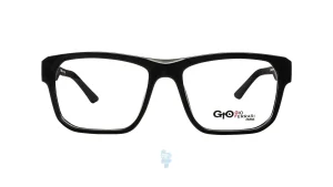 فریم عینک طبی Gioferrari مردانه با شکل مستطیل به رنگ مشکی و کد G-OLD0049T