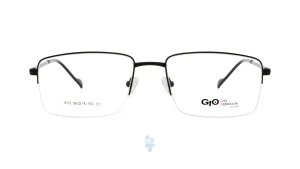 فریم عینک طبی Gioferrari مردانه با شکل مستطیل به رنگ مشکی و کد G-IP653