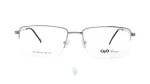فریم عینک طبی Gioferrari مردانه با شکل مستطیل به رنگ نقره ای و کد G-IP653