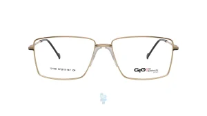 فریم عینک طبی Gioferrari مردانه با شکل مستطیل به رنگ طلایی و کد G-IP12109