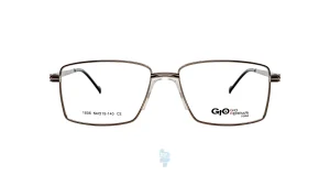 فریم عینک طبی Gioferrari مردانه با شکل مستطیل به رنگ نوک مدادی و کد G-IP1505