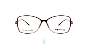 فریم عینک طبی Gioferrari زنانه با شکل چند ضلعی به رنگ قهوه ای و کد G-15079