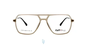 فریم عینک طبی Gioferrari مردانه با شکل تخم مرغی به رنگ نوک مدادی و کد G-15123