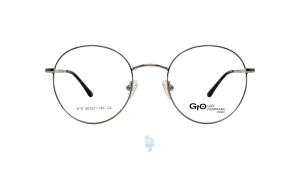 فریم عینک طبی Gioferrari مردانه با شکل گرد به رنگ نوک مدادی و کد G-IP613