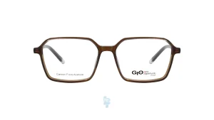 فریم عینک طبی Gioferrari مردانه با شکل چند ضلعی به رنگ قهوه ای و کد G-HA9917