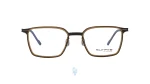 فریم عینک طبی Sun fire مردانه با شکل مستطیل به رنگ قهوه ای و کد SF-ARLT9602