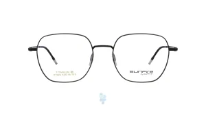 فریم عینک طبی Sun fire مردانه با شکل مستطیل به رنگ مشکی و کد SF-21529