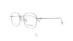 فریم عینک طبی Sun fire مردانه با شکل مستطیل به رنگ نقره ای و کد SF-21529