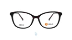 فریم عینک طبی STILO زنانه با شکل گوشه دار به رنگ مشکی و کد ST-YHD8254