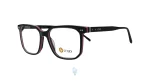 فریم عینک طبی STILO مردانه با شکل مستطیل به رنگ مشکی و کد ST-YHD8169
