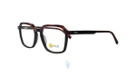 فریم عینک طبی STILO مردانه با شکل چند ضلعی به رنگ قهوه ای و کد ST-YHP8023