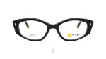فریم عینک طبی STILO زنانه با شکل گوشه دار به رنگ مشکی و کد ST-YHX8210