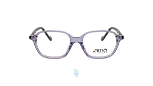 فریم عینک طبی Simaa بچه گانه با شکل مستطیل به رنگ نوک مدادی و کد S-BA8024
