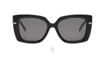 فریم عینک آفتابی TIFFANI&CO زنانه با شکل گوشه دار به رنگ مشکی و کد TF-4199