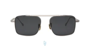 فریم عینک آفتابی NoBrand مردانه با شکل مستطیل به رنگ نقره ای و کد NBR-SCARPA55