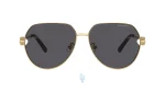 فریم عینک آفتابی TIFFANI&CO مردانه با شکل تخم مرغی به رنگ مشکی و کد TF-5005
