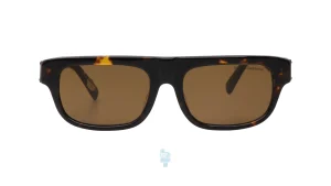 فریم عینک آفتابی D&G مردانه با شکل مستطیل به رنگ قهوه ای و کد DG-4432