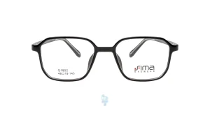 فریم عینک طبی Simaa زنانه با شکل مستطیل به رنگ مشکی و کد S-Q1802