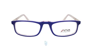 فریم عینک طبی Simaa زنانه با شکل مستطیل به رنگ آبی و کد S-HT7012