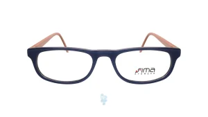 فریم عینک طبی Simaa زنانه با شکل مستطیل به رنگ آبی و کد S-HT-7016