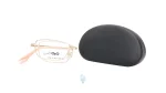 فریم عینک طبی Gioferrari زنانه با شکل مستطیل به رنگ کرم و کد G-12349