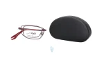فریم عینک طبی Gioferrari زنانه با شکل مستطیل به رنگ زرشکی و کد G-12349