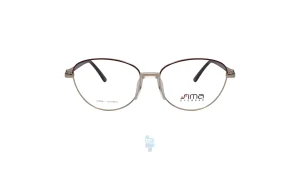 فریم عینک طبی Simaa زنانه با شکل گوشه دار به رنگ زرشکی و کد S-MB9811