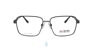 فریم عینک طبی Elnino مردانه با شکل مستطیل به رنگ مشکی و کد E-CK25091