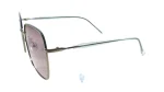 فریم عینک آفتابی Elnino مردانه با شکل مستطیل به رنگ نقره ای و کد E-3717