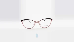 فریم عینک طبی Bikembergs زنانه با شکل گوشه دار به رنگ صورتی و کد B-9046