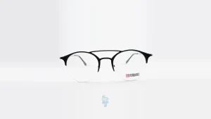 فریم عینک طبی Gioferrari زنانه با شکل گرد به رنگ مشکی و کد G-3038