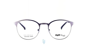 فریم عینک طبی Gioferrari مردانه, زنانه با شکل گرد به رنگ نقره ای و کد G-ZG6004