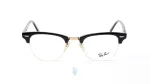 فریم عینک طبی RAYBAN مردانه با شکل کلاب مستر به رنگ طلایی و کد RB-5201S