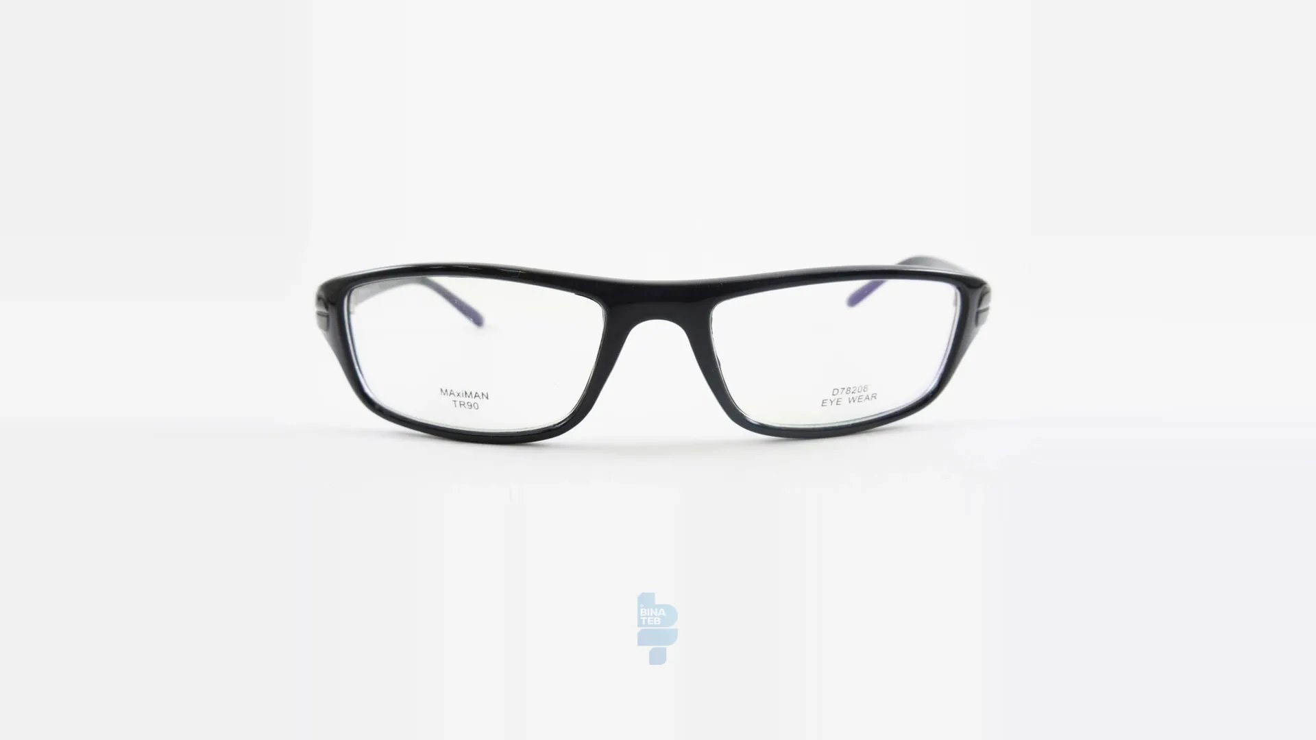 5446-1 فریم عینک طبی CANDINO مردانه با شکل مستطیل به رنگ مشکی و کد L-78208