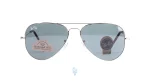 فریم عینک آفتابی RAYBAN مردانه با شکل تخم مرغی به رنگ طلایی و کد RB-3025NL