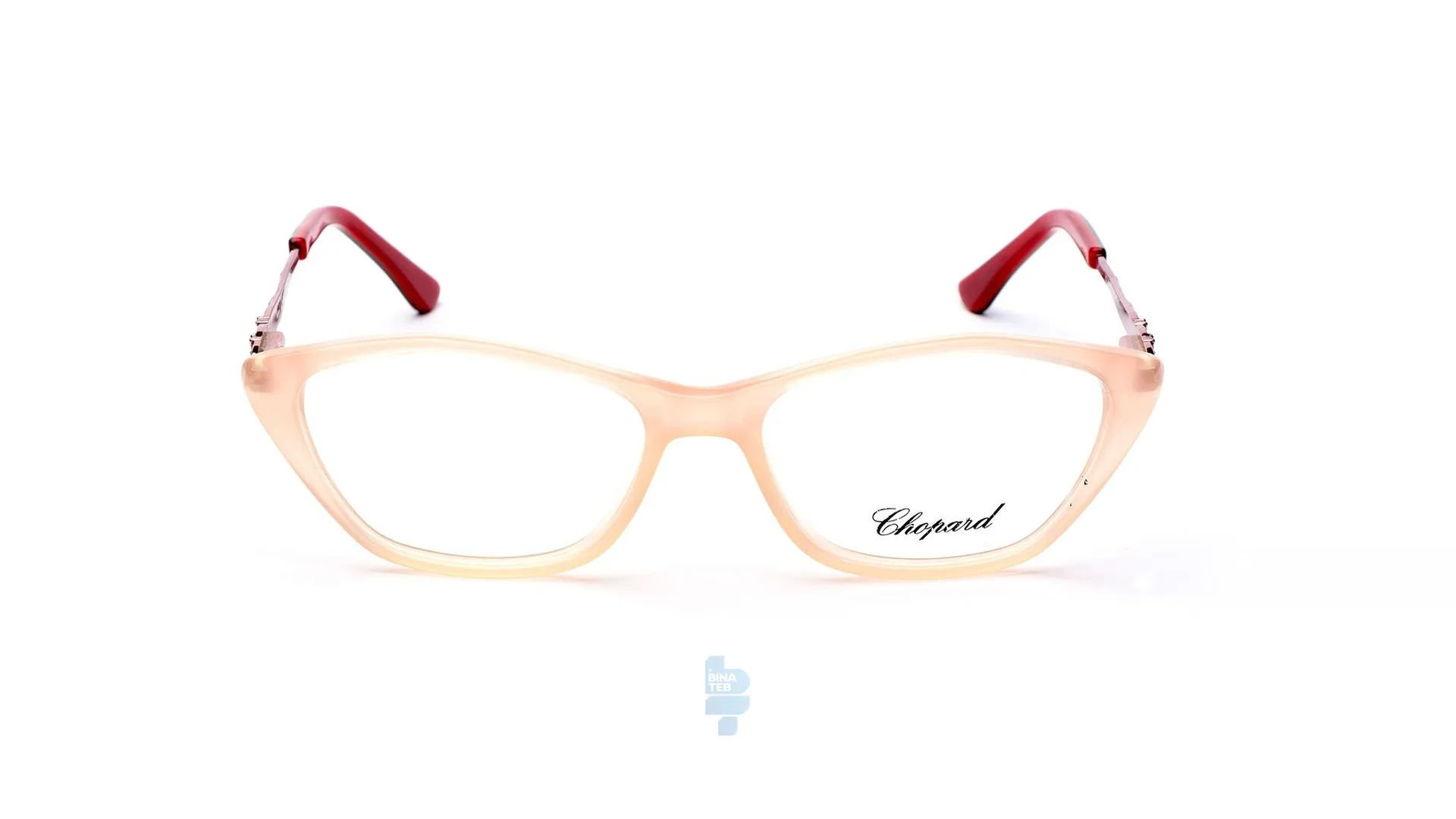 فریم عینک طبی CHOPARD زنانه با شکل مستطیل, گوشه دار به رنگ صورتی و کد L-82208